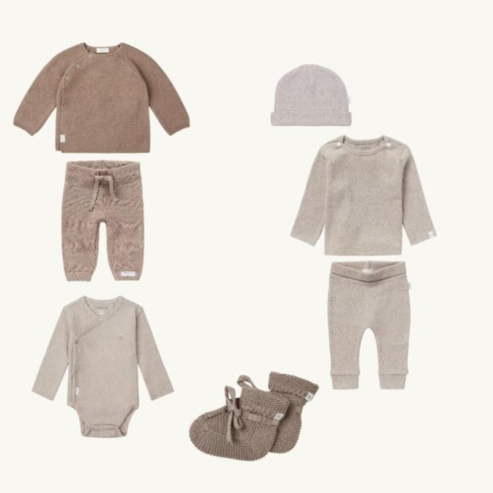 NWT - Winter neutral organic wardrobe by Noppies 0-6 months